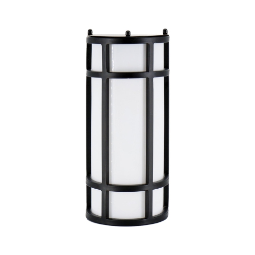 Xtricity - Outdoor Wall Light with Integrated LEDs, 12'' Height, From the Wilson Collection, Black