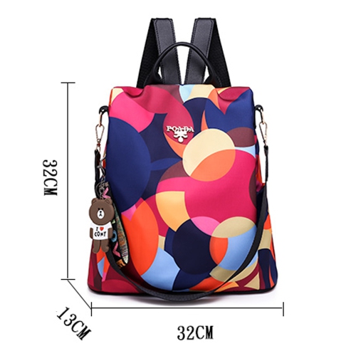 navor Anti-Theft Backpack for Girls/Women Waterproof Daypack Casual Convertible Business/Travel Backpack/Handbag -Multi