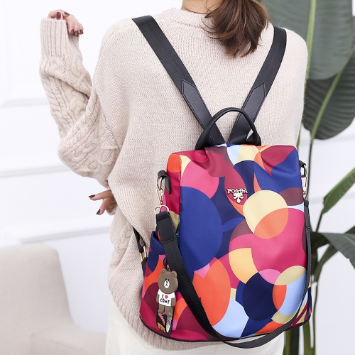 navor Anti-Theft Backpack for Girls/Women Waterproof Daypack Casual Convertible Business/Travel Backpack/Handbag -Multi