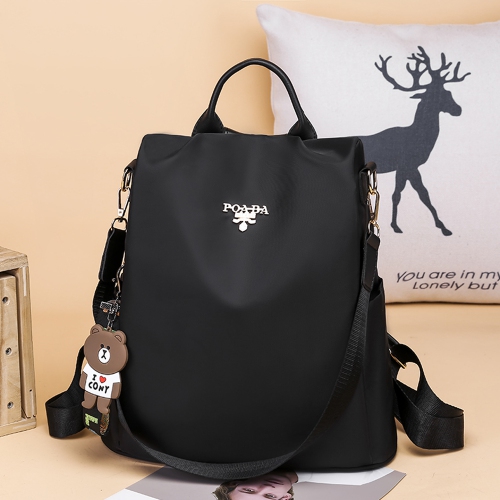 navor Anti-Theft Backpack for Girls/Women Waterproof Daypack Casual Convertible Business/Travel Backpack/Handbag -Black