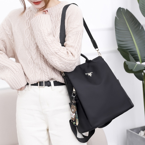 navor Anti-Theft Backpack for Girls/Women Waterproof Daypack Casual Convertible Business/Travel Backpack/Handbag -Black