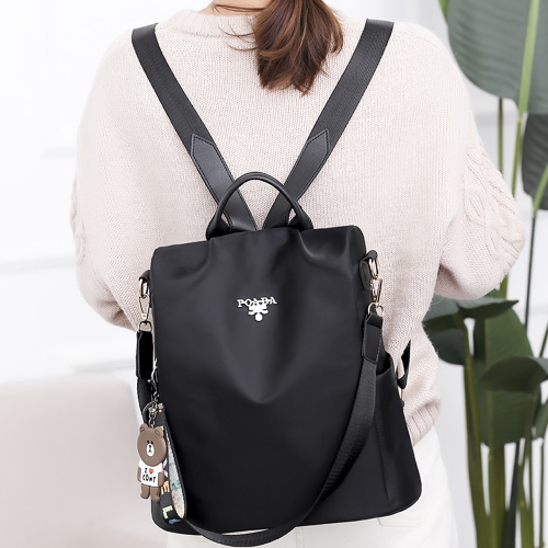 navor Anti-Theft Backpack for Girls/Women Waterproof Daypack Casual Convertible Business/Travel Backpack/Handbag -Black