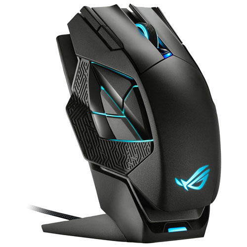 Souris de jeu sans fil de 19 000 ppp ROG Spatha X d'ASUS - Noir