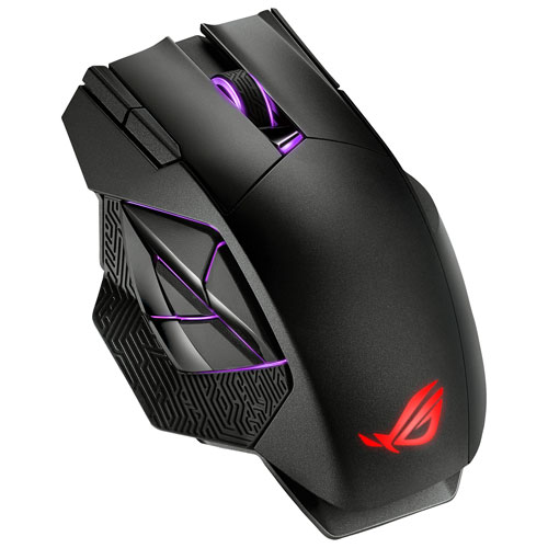 Souris de jeu sans fil de 19 000 ppp ROG Spatha X d'ASUS - Noir