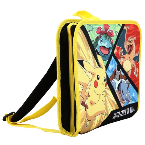 Pokemon 12" Hanging Kids Backpack with Clear Window Pocket