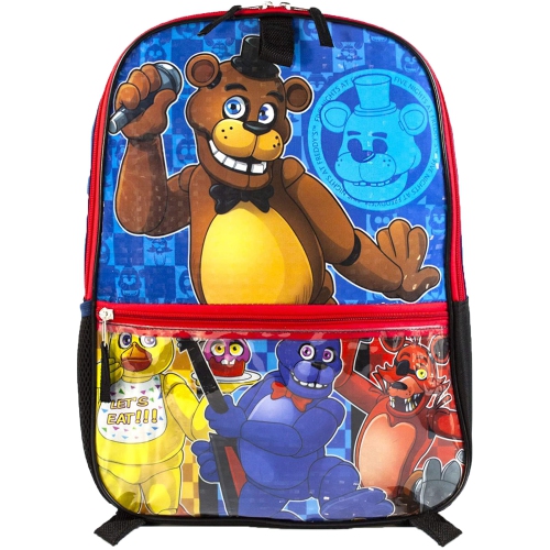 Five Night At Freddys 16" 5 Piece Backpack Set