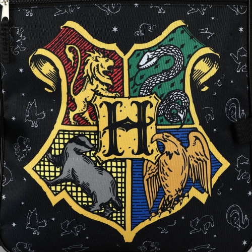 Harry Potter Hogwarts House Crest Lunch Bag 16" Backpack Set