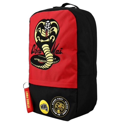 Cobra Kai Big Logo Strike First Zipper Puller Backpack