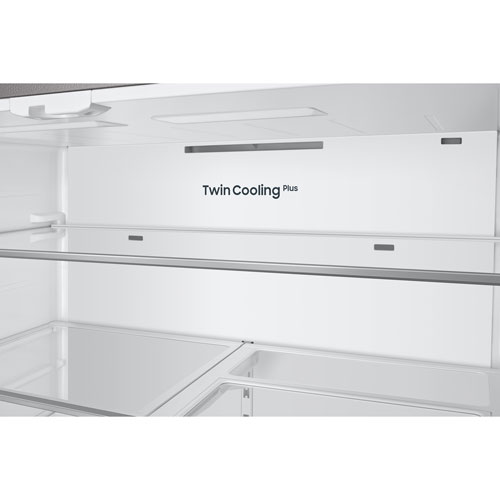 Samsung BESPOKE 36" 30.1 Cu. Ft. 3-Door French Door Refrigerator - Stainless Steel