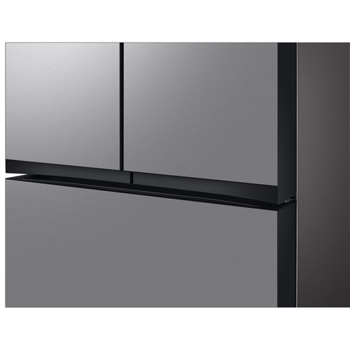 Samsung BESPOKE 36" 30.1 Cu. Ft. 3-Door French Door Refrigerator - Stainless Steel