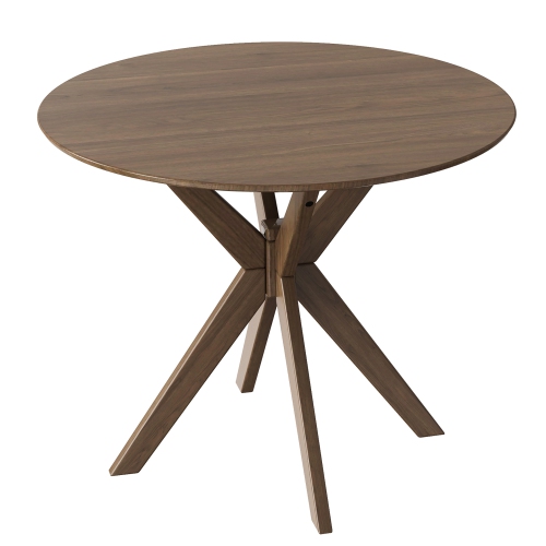 Costway Modern Round Wood Dining Table, Best Round Dining Tables Uk
