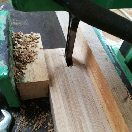 ISTAR 3 Pcs Square Hole Drill Bit Mortising Woodworking Saw Mortise Chisel Drill Bit