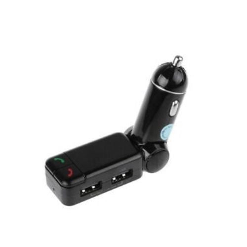 Émetteur FM modulateur Bluetooth, adaptateur mains libres, chargeur USB, lecteur auxiliaire