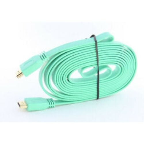 10Ft Flat Male to Male V1.4 HDMI Cable Cord for Audio Vedio HDTV TV 1080P