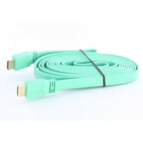 10Ft Flat Male to Male V1.4 HDMI Cable Cord for Audio Vedio HDTV TV 1080P