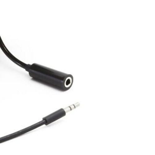 3.5mm AUX Male to Female MF Audio Retractable Spring Cable Jack Connector