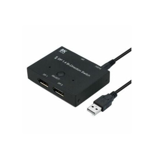 DP DisplayPort 1.4 Bi-Direction Switch Splitter Converter MST Hub 4K 8K