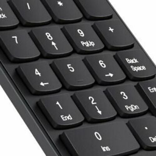 Wireless Numeric Keypad Cordless Number Keyboard Pad 18 Keys 2.4G