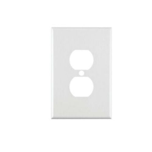 Single Gang Duplex Receptacle Decorator Wall Plate