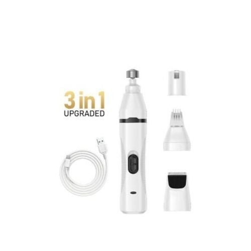 Lime à ongles électrique 3en1 Pet Nail Grinder Dog Cat