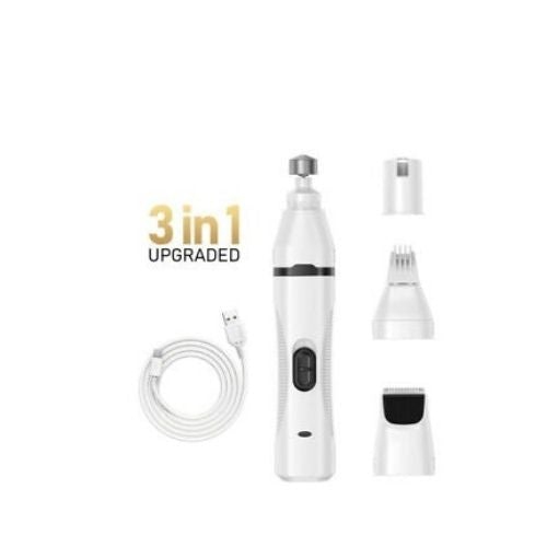 Lime à ongles électrique 3en1 Pet Nail Grinder Dog Cat
