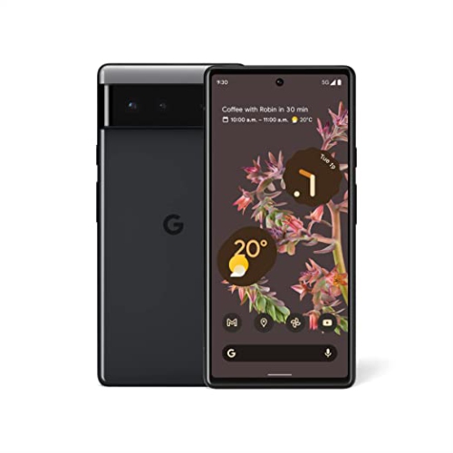 GOOGLE  Pixel 6 128GB - Stormy - Unlocked - Certified Pre-Owned In Black