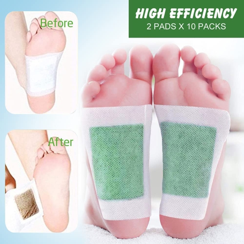 ISTAR Foot Pads, 100 Foot Pads and 100 Adhesive Sheets for Removing Impurities, Relieve Stress Improve Sleep