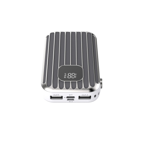 SOL LYTE  2 Pack Power Bank 10000 Mah Iphone Android Dual USB-A/USB-C - In White 