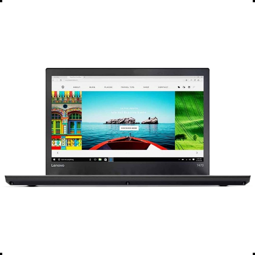 Lenovo ThinkPad T470 14" FHD Laptop - Intel Core i5-7300U - 16GB DDR4 - 512GB SSD - Windows 10 Pro - Black - *Grade A * by LENOVO - Refurbished condition - Image 2
