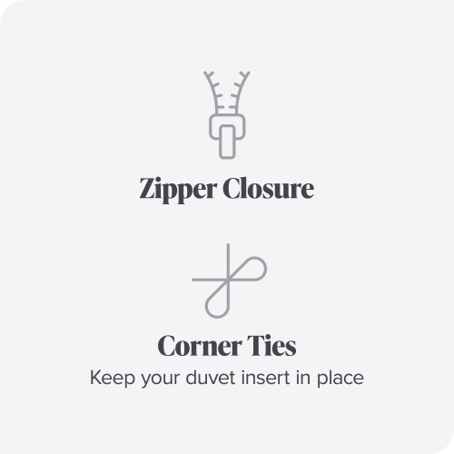 Bare Home Duvet Cover and Sham Set - Premium 1800 Ultra-Soft Brushed Microfiber - Hypoallergenic, Easy Care, Wrinkle Resistant - Queen, Grid –