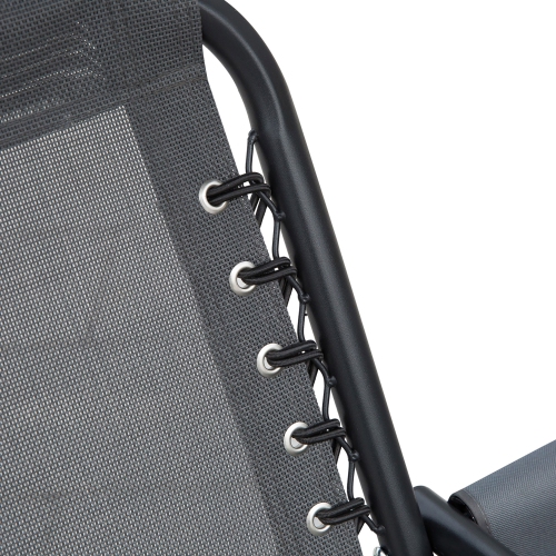 Outsunny 2 Person Covered Porch Swing Patio Swing with Pivot Storage Table, Cup Holder, & Adjustable Overhead Canopy, Grey