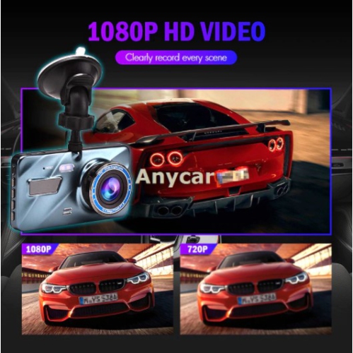 Dash Cam Front And Rear View Dual DVR Full HD 3.6"Cycle Recording Night Vision G-sensor Dash Cam FREE SHIPPING
