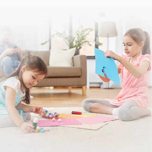 Moustache® 3-en-1 multifonction 3 formes et tout en un coupe-papier artisanal lame en métal pour la maison/l'école/le bureau