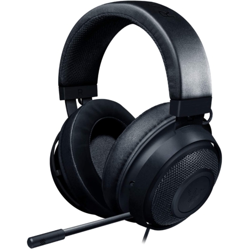 Razer Kraken Gaming Headset: Lightweight Aluminum Frame - Retractable Noise Isolating Microphone - For PC, PS4, PS5, Switch, Xbox One, Xbox Series X