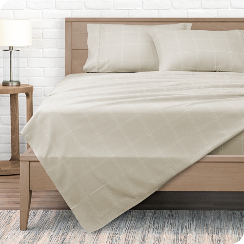 Bare Home Sheet Set - Premium 1800 Ultra-Soft Microfiber - Double Brushed - Hypoallergenic - Wrinkle Resistant