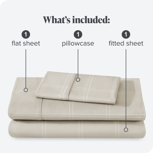 Bare Home Sheet Set - Premium 1800 Ultra-Soft Microfiber - Double Brushed - Hypoallergenic - Wrinkle Resistant