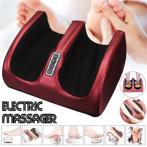 Foot Care Massager Pain Relief Relaxation Electric Shiatsu Massage Roller Multiple Level Heating Therapy FREE SHIPPING
