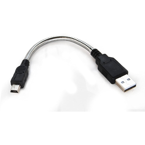 Mini USB Bendable Adjustable Flexible Data Charging Sync Flex - Mini Extension Cable for ALL Mini USB devices - Great for Flexing a Webcam