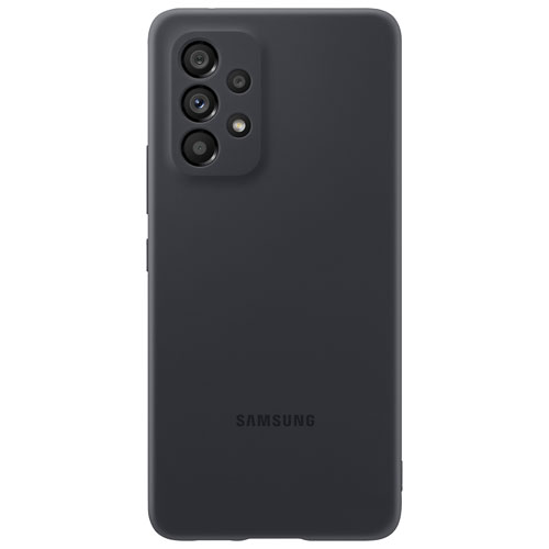 Étui souple ajusté en silicone pour Galaxy SA53 de Samsung - Noir