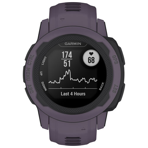 Garmin Instinct 2S 40mm GPS Watch with Heart Rate Monitor - Deep Orchid |  Best Buy Canada