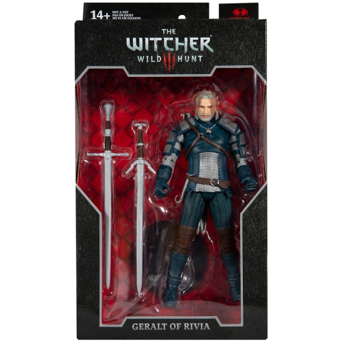 THE WITCHER  Wild Hunt Iii 7 Inch Action Figure Wave 3 - Geralt Of Rivia (Viper Armor Teal)
