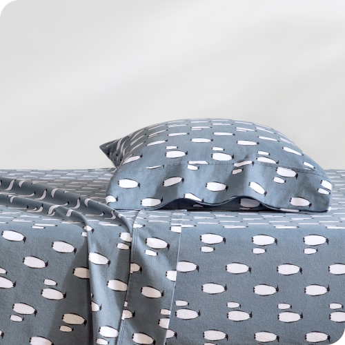 Bare Home Flannel Sheet Set 100% Cotton, Velvety Soft Heavyweight - Double Brushed Flannel - Deep Pocket