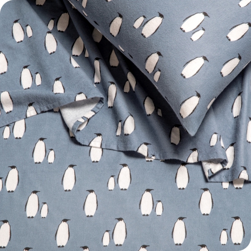 Bare Home Flannel Sheet Set 100% Cotton, Velvety Soft Heavyweight - Double Brushed Flannel - Deep Pocket