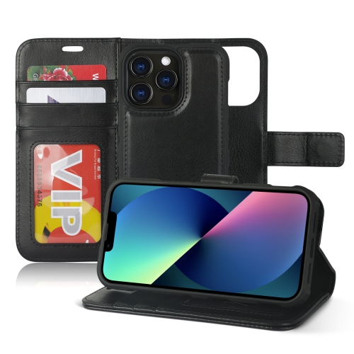 navor Detachable Wallet Case with Wrist Strap Compatible with iPhone 13 Pro [6.1 inch