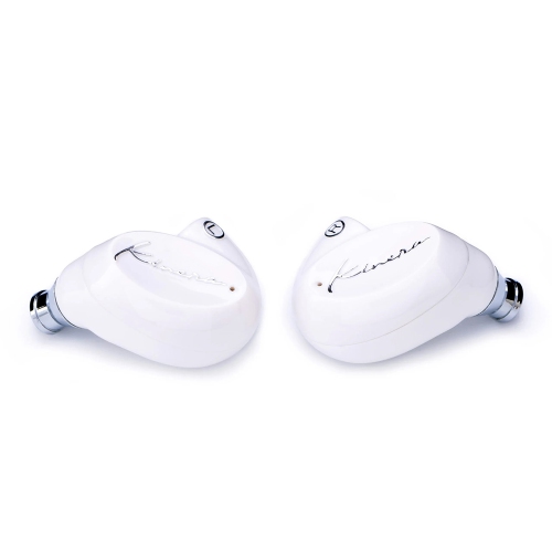 Kinera – moniteur intra-auriculaire SIF ergonomique pour un ajustement confortable connecteur 10&nbsp;mm MPM Dynamic Driver MMCX, blanc de lune
