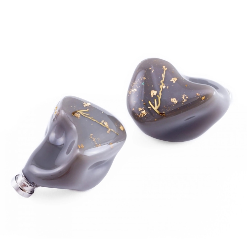 Kinera BD005 PRO In-Ear Monitor Ergonomic Design for Comfortable Fit 9.2mm Beryllium Diaphragm and 30095 armature Drivers, Granite Grey