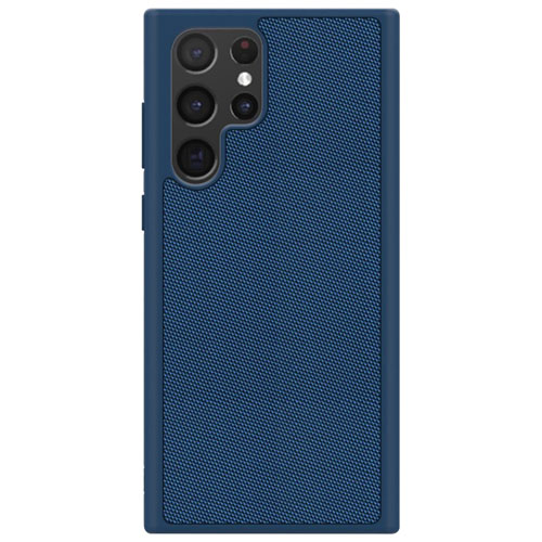 Blu Element Tru Nylon Fitted Hard Shell Case for Galaxy S22 Ultra - Blue
