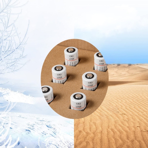 3V 800MAH Piles au lithium CR2 pour Golf RangeFinder et autres Electronics 6pcs / Pack - LivingBasics®