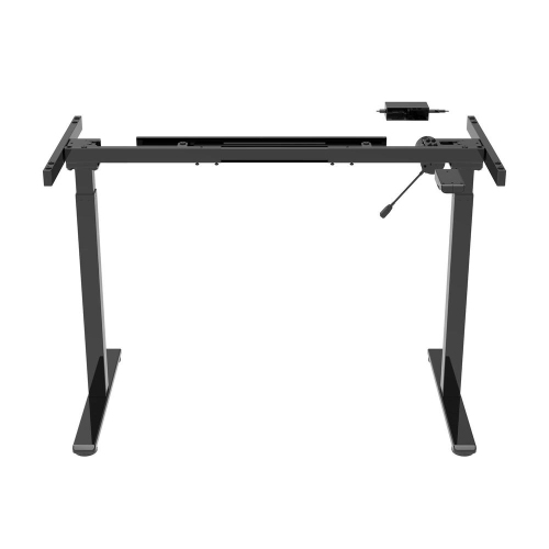 Electric Height Adjustable Standing Desk Frame, Ergonomic Sit Stand Up Desk for 39-63 inch TableTops