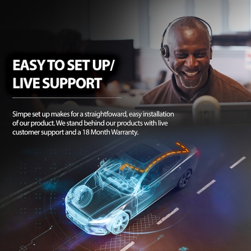 Rexing V1PGW-4K 2.4" LCD Dual Channel Car Dash Cam 2160p Avant + 1080p Arrière avec GPS intégré et Wi-Fi